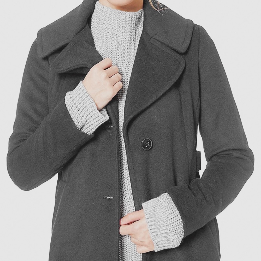🛍 Calvin Klein Women's Maxi Length Wool Coat